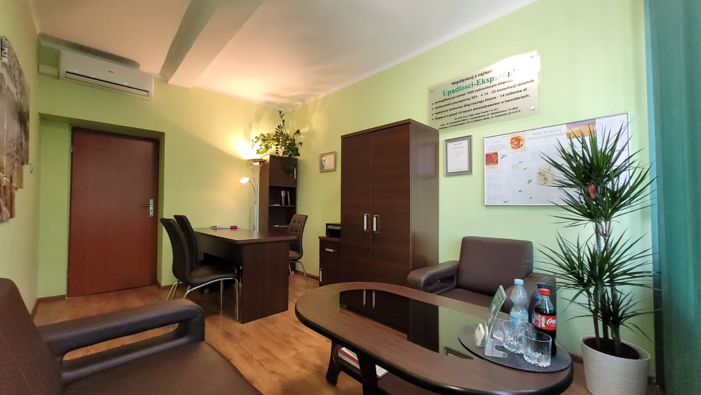 Wnętrze kancelarii Expert Partner w Częstochowie